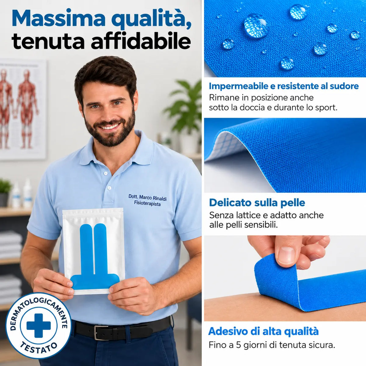 AlluxTape™ - Cerotto Correttivo per Alluce Valgo e Cipolla al Piede