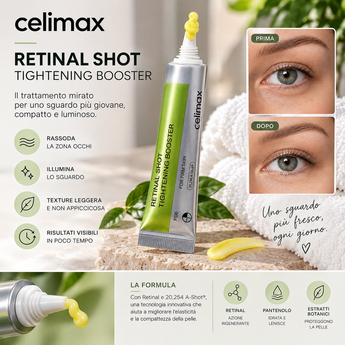 Retinal Shot™ – Crema Viso al Retinal Anti-Rughe