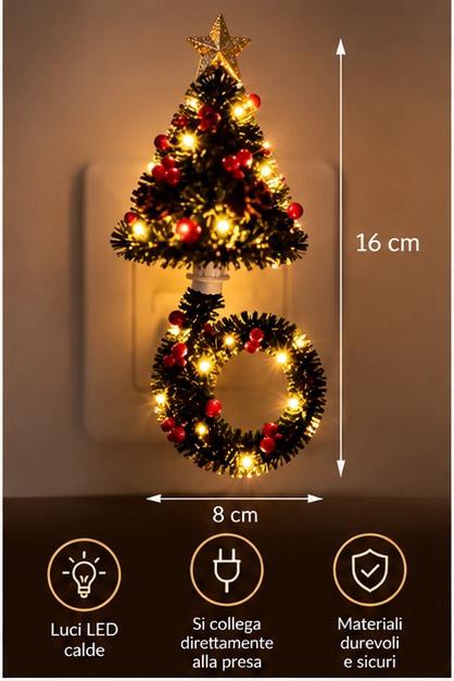 Novira LumiNatale™ – Alberello Luminoso da Presa