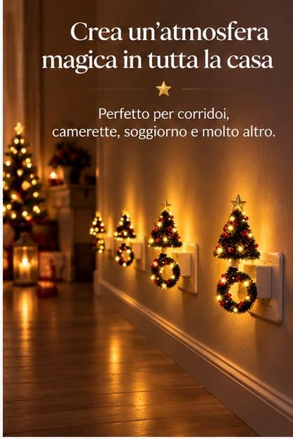 Novira LumiNatale™ – Alberello Luminoso da Presa