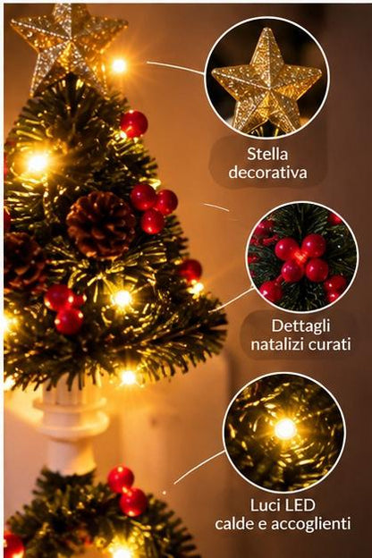 Novira LumiNatale™ – Alberello Luminoso da Presa